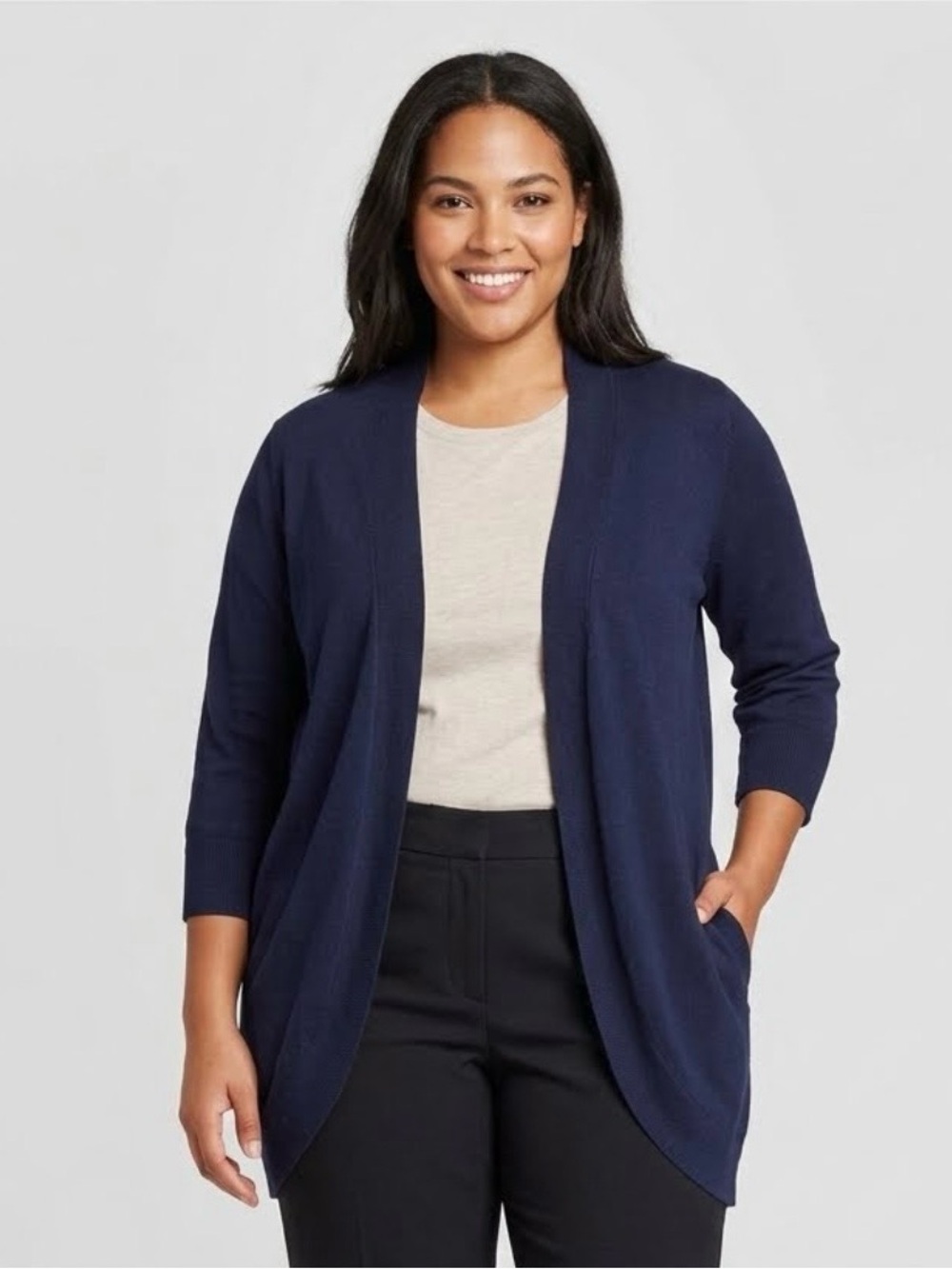 Merona Deep Blue Women's Cardigan